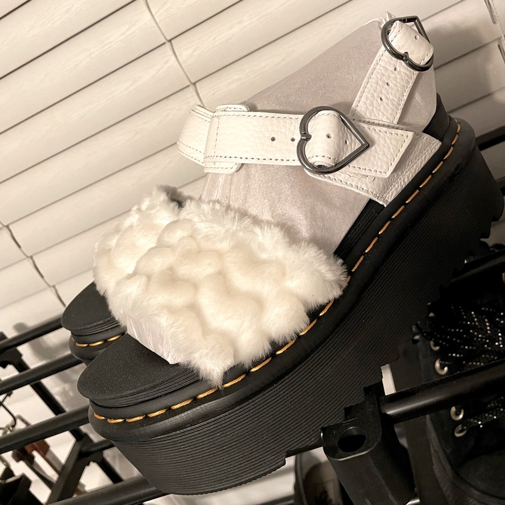 Dr. Martens Platform Heart Sandal